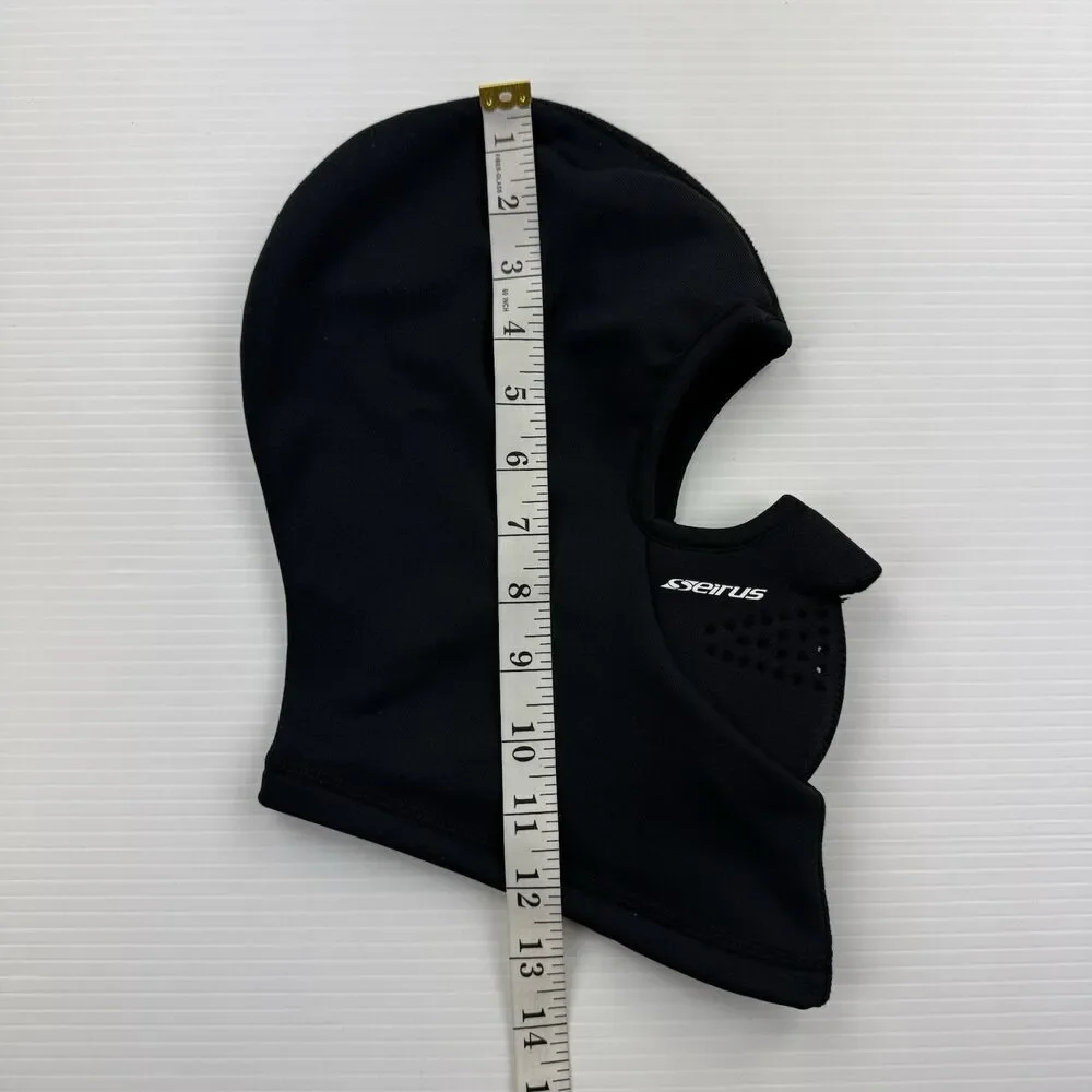 Seirus Junior One Size Balaclava Ski Mask Fleece Thermal Cold Weather Black